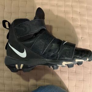 Nike Force Football Cleats Black Size 3Y